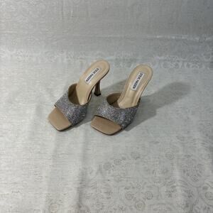 Steve Madden Rhinestone Kitten Heels